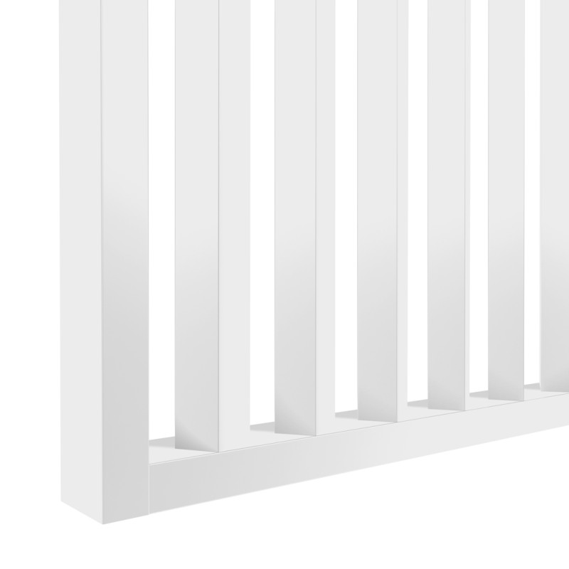 Slatted wall at an angle of 55° -...
