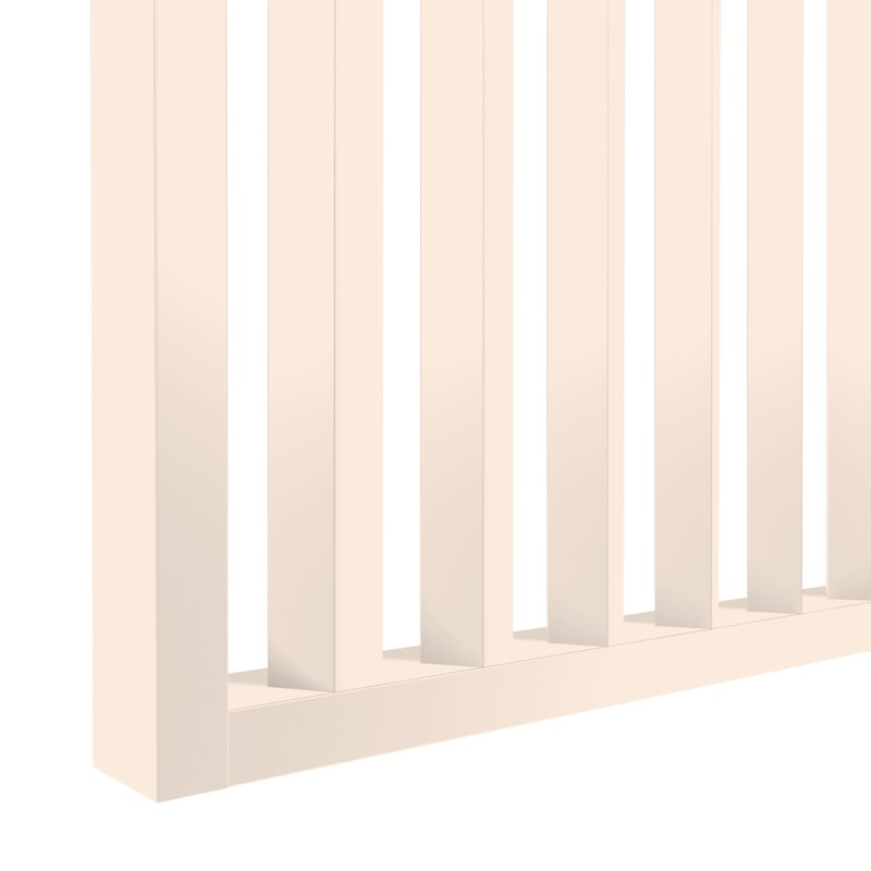 Slatted wall at an angle of 55° -...