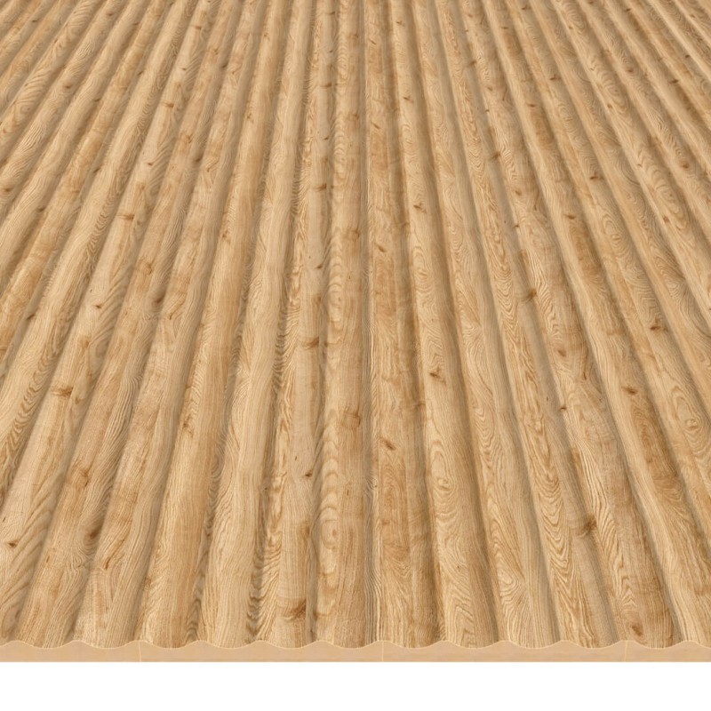 Panel ryflowany MDF LAGUNA - Dąb...