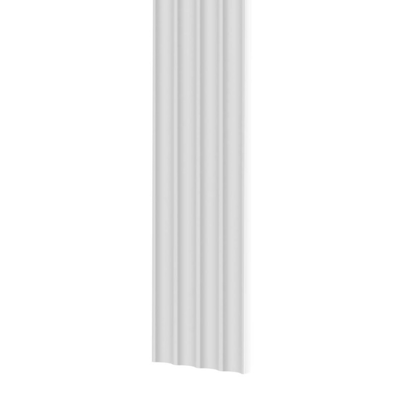 Panel ryflowany MDF LAGUNA - Biały