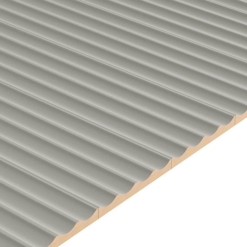 Panel ryflowany MDF LAGUNA - Kaszmir