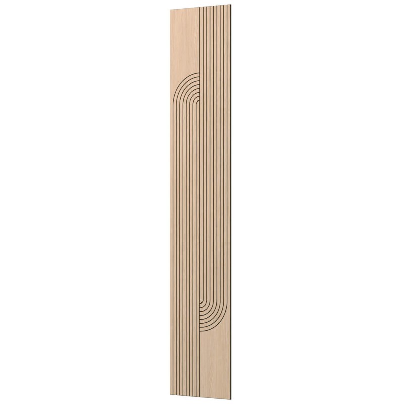 Wysoki panel fornirowany MDF VELUNO...
