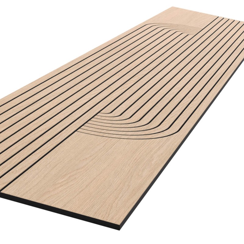 Wysoki panel fornirowany MDF VELUNO...