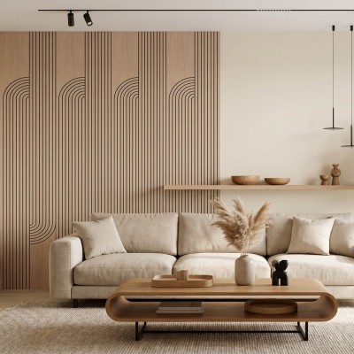 Wysoki panel frezowany MDF... 2