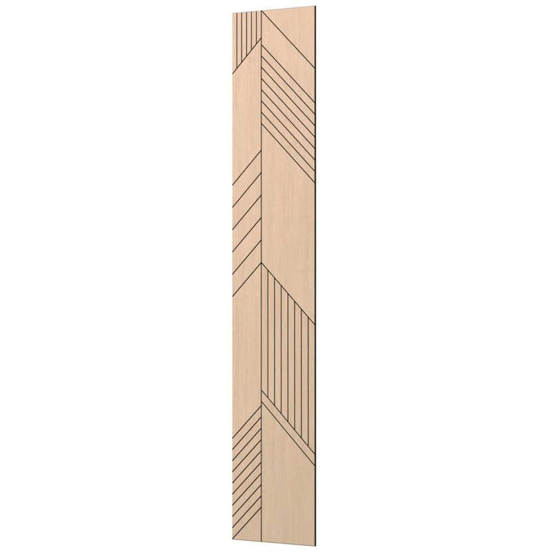 Wysoki panel fornirowany MDF RAVENO...
