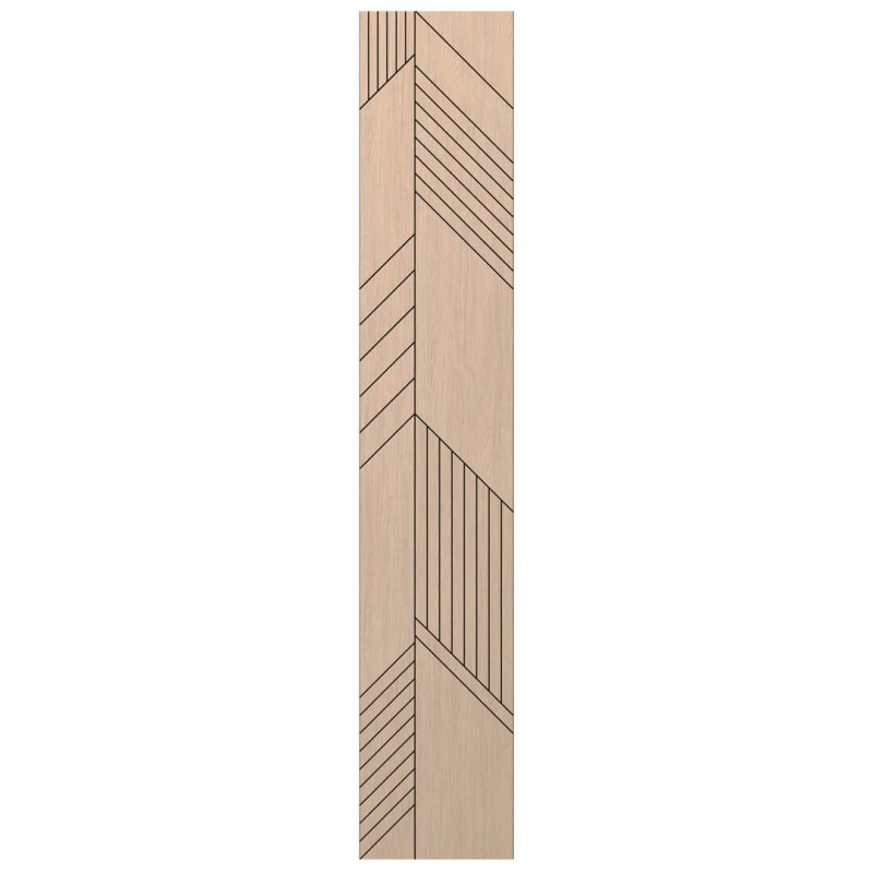 Wysoki panel fornirowany MDF RAVENO...