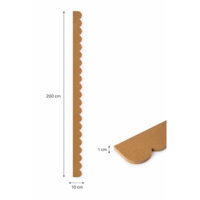 Falowana listwa MDF -... 2