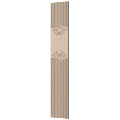 Wysoki panel frezowany MDF...
