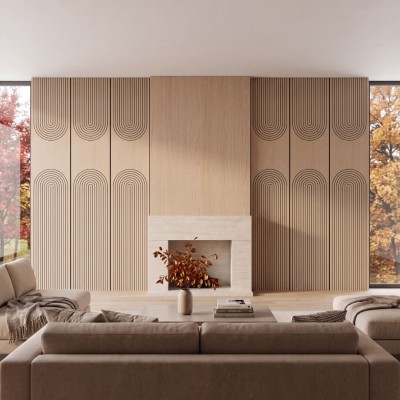 Wysoki panel frezowany MDF... 2
