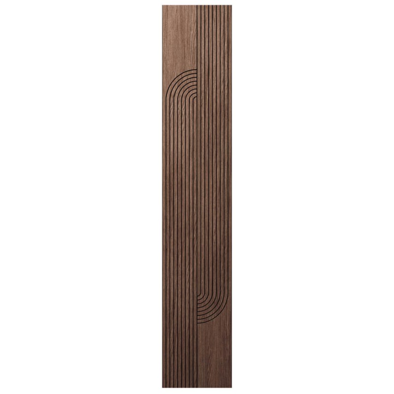 Wysoki panel frezowany MDF VELUNO -...