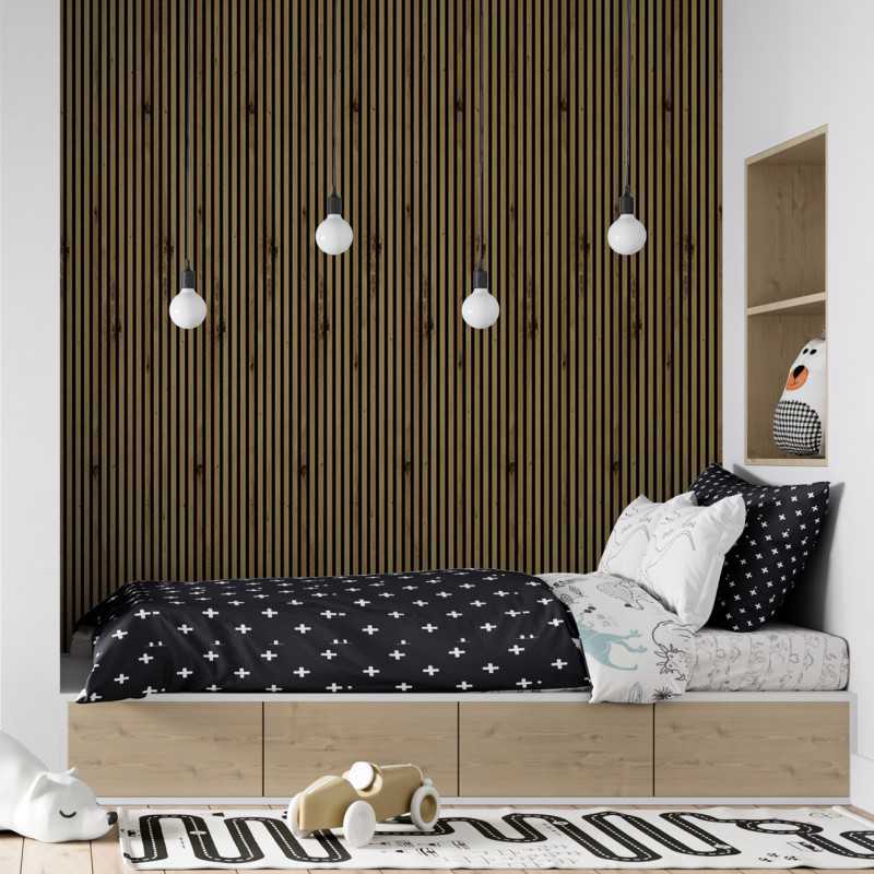 Lamele de perete - stejar artisan...