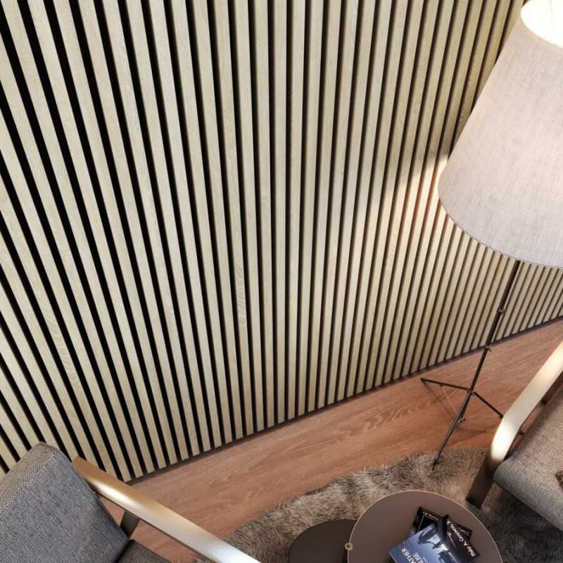 Lamele pionowe na ścianę 3D